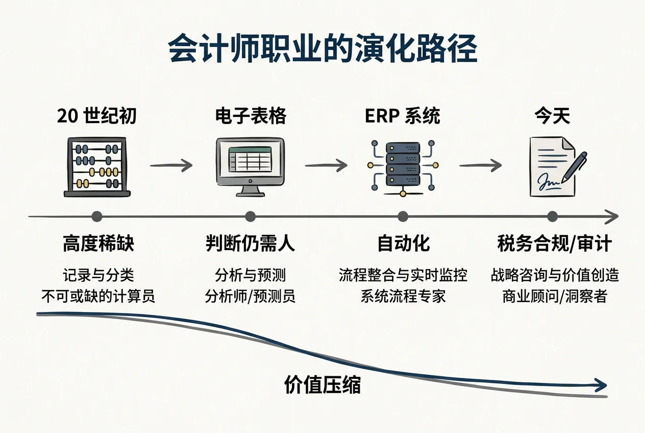 会计师职业的演化路径