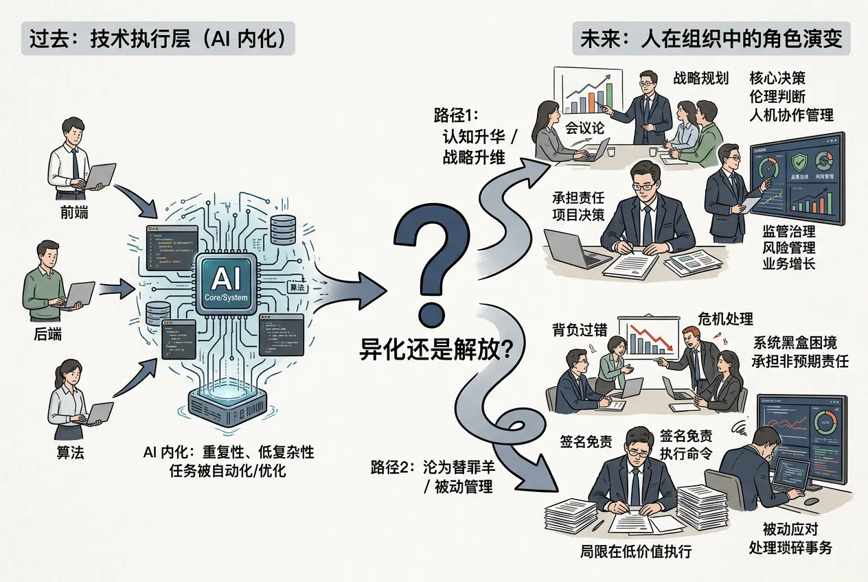 人在组织中的角色演变
